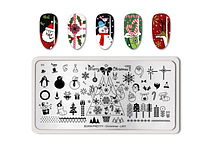 Пластина для стемпинга BORN PRETTY - Christmas-L001