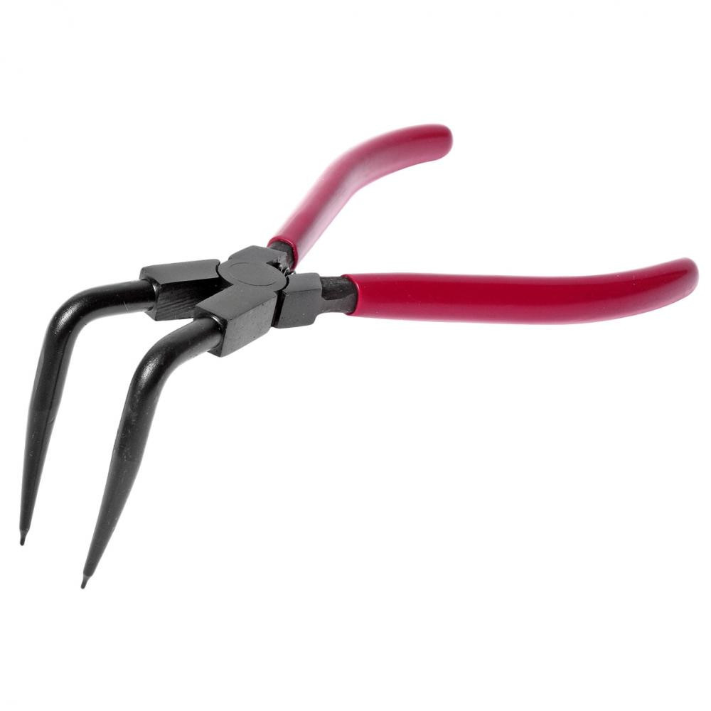 Щипці для внутрішніх стопорних кілець подовжені вигнуті 65 мм (розжим) JTC 5712, фото 1