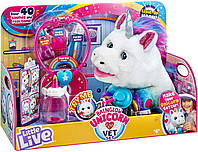 Интерактивный единорог и набор ветеринара Little Live Rainglow Unicorn Vet Set