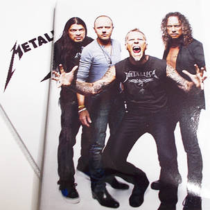 Обкладинка ПВХ на паспорт "Metallica", фото 2