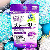 Экстракт черники "Blueberry" Daiso Japan.