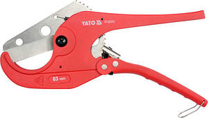 Ножиці для різання пластикових труб до 63мм YATO YT-22312 (Польща)