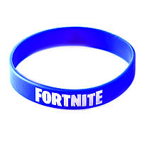 Силіконовий браслет Fortnite синій