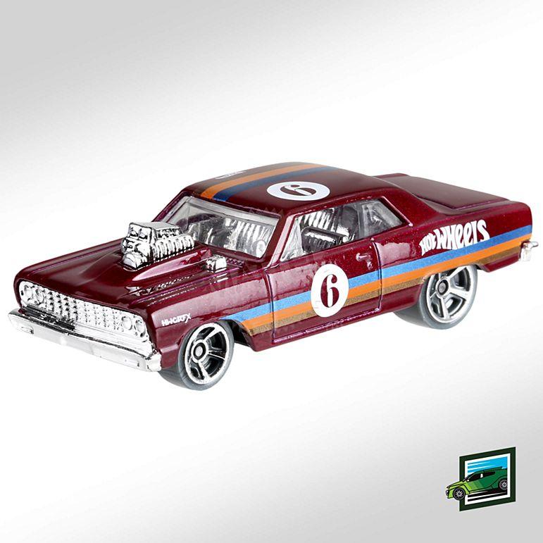 Машинка Хот Вілс Apple64 Chevy® Chevelle® SSTM 1:64 Hot Wheels Mattel FYF40