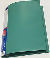 Папка пластиковая А4 + 40 файлов А-304 (цвет-синий,черный,бордовый,зеленый)