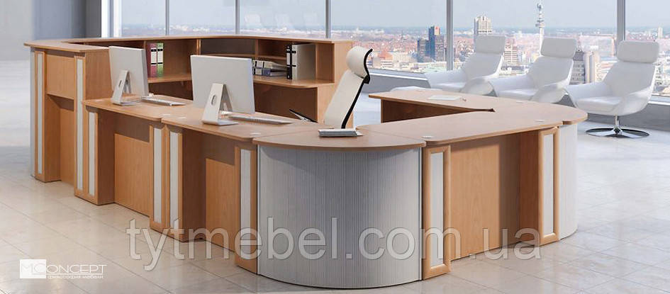 Готовая мебель для приемной офиса Модус (1524х937х1126) М 3.10.14 - фото 6 - id-p133117299