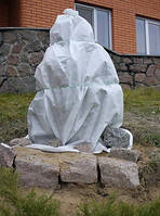 Зимове укриття для дерев, кущів, квітів М (висота 135см, діаметр 72см) щільність 50г/кв.м. В упаковці 2шт, Agreen