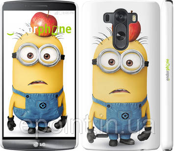 Чехол на LG G3 D855 Миньоны v10 "2968c-47"