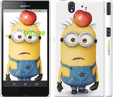 Чехол на Sony Xperia Z C6602 Миньоны v10 "2968c-40"