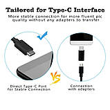 Ендоскоп, міні- камера на жорсткому дроті microUSB, Type C, USB, фото 5