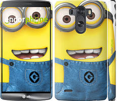 Чехол на LG G3 dual D856 Миньоны 7 "859c-56"