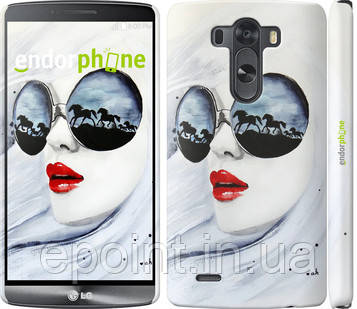 Чохол на LG G3 D855 Дівчина аквареллю "2829c-47", фото 1