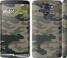 Чохол на LG G3 dual D856 Камуфляж v3 "1097c-56"