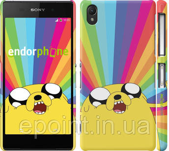 Чехол на Sony Xperia Z2 D6502/D6503 Adventure Time. Jake v3 "2449c-43"