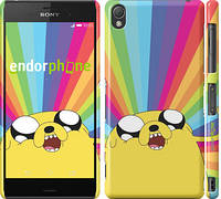 Чехол на Sony Xperia Z3 D6603 Adventure Time. Jake v3 "2449c-58"