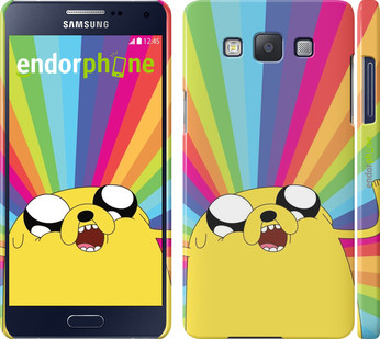 Чехол на Samsung Galaxy A5 A500H Adventure Time. Jake v3 "2449c-73"