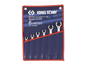 Набір ключів розрізні 6шт. 8-22 мм KING TONY 1306MR (Тайвань)