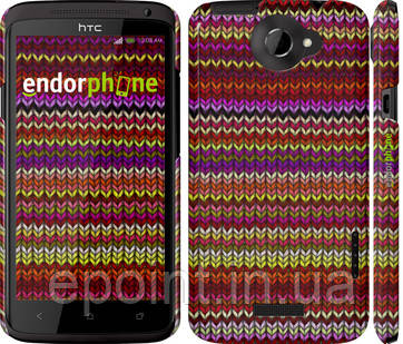 Чохол на HTC One X в'язаний "1798c-42"