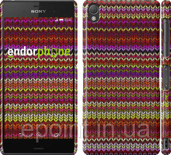 Чохол на Sony Xperia Z3 D6603 в'язаний "1798c-58", фото 1
