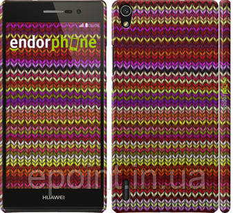 Чохол на Huawei Ascend P7 в'язаний "1798c-49", фото 1