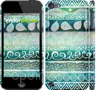 Чехол на iPod Touch 5 Узор v16 "2849c-35"