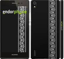 Чохол на Huawei Ascend P7 Вишиванка 32 "601c-49"