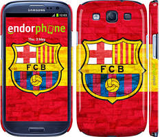 Чехол на Samsung Galaxy S3 Duos I9300i ФК Барселона 1 "2301c-50"