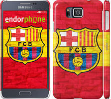 Чохол на Samsung Galaxy Alpha G850F ФК Барселона 1 "2301c-65"