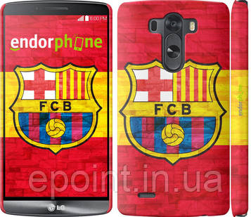 Чехол на LG G3 dual D856 ФК Барселона 1 "2301c-56"