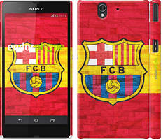 Чехол на Sony Xperia Z C6602 ФК Барселона 1 "2301c-40"
