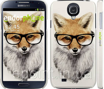 Чохол на Samsung Galaxy S4 i9500 Лис в окулярах "2707c-13"