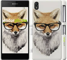 Чохол на Sony Xperia Z2 D6502/D6503 Лис в окулярах "2707c-43"