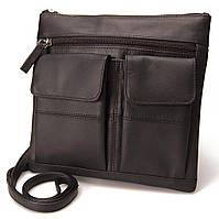 Шкіряна сумка Visconti 18608 A black