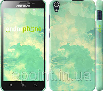 Чохол на Lenovo S850 Зелені хвилі "2696c-78"