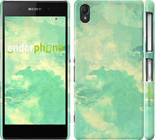 Чохол на Sony Xperia Z2 D6502/D6503 Зелені хвилі "2696c-43"