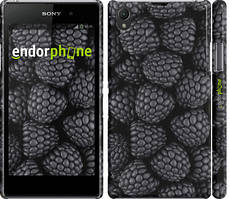 Чохол на Sony Xperia Z1 C6902 Чорна ожина "2873c-38"