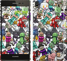 Чехол на Huawei Ascend P7 Minecraft 3 "775c-49"