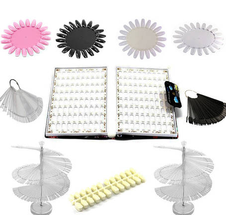 Панелі для гель-лаків, гелів (ромашки, віяла)