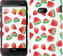 Чехол на HTC One M7 Арбуз "2493c-36"