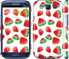 Чехол на Samsung Galaxy S3 i9300 Арбуз "2493c-11"