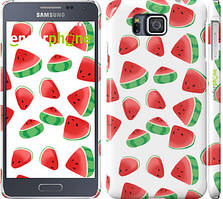 Чохол на Samsung Galaxy Alpha G850F Кавун "2493c-65"