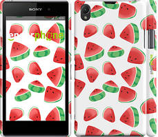 Чехол на Sony Xperia Z1 C6902 Арбуз "2493c-38"