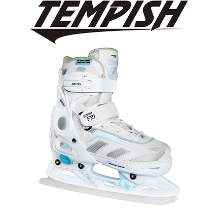 Ковзани льодові розсувні дитячі для дівчинки Tempish F21 Ice Lady розмір 29-32/17,7-20,0 см, фото 1