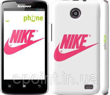 Чохол на Lenovo A820 Nike з рожевим логотипом "2736c-68"