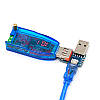 Знижувальний — підвищувальний перетворювач USB ZK-DP 5 В — 1-24 В 3 Вт вольтметр регулювання напруги, Червоний, фото 8