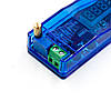 Знижувальний - підвищувальний перетворювач USB ZK-DP 5В - 1-24В 3Вт вольтметр регулювання напруги, Зелений, фото 7