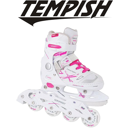Дитячі розсувні роликові/льодові ковзани Tempish NEO-X LADY DUO 2в1, фото 1