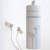 Навушники RXIX RX-E2 вакуумні оригінальні Silver