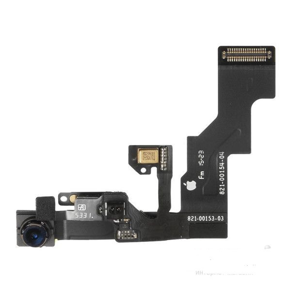 Шлейф (flat cable) для Apple iPhone 6S Plus з датчиком наближення, фронтальною камерою і мікрофоном