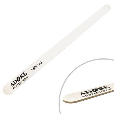 Пилка для ногтей Adore капелька 180/240 PREMIUM